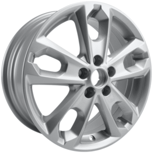 Platišče iz lahke zlitine 17" 5 x 2 kraki, srebrn